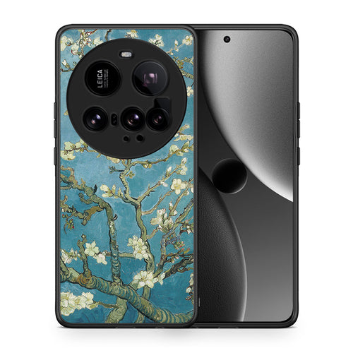 Θήκη Xiaomi 15 Ultra 5G White Blossoms από τη Smartfits με σχέδιο στο πίσω μέρος και μαύρο περίβλημα | Xiaomi 15 Ultra 5G White Blossoms case with colorful back and black bezels