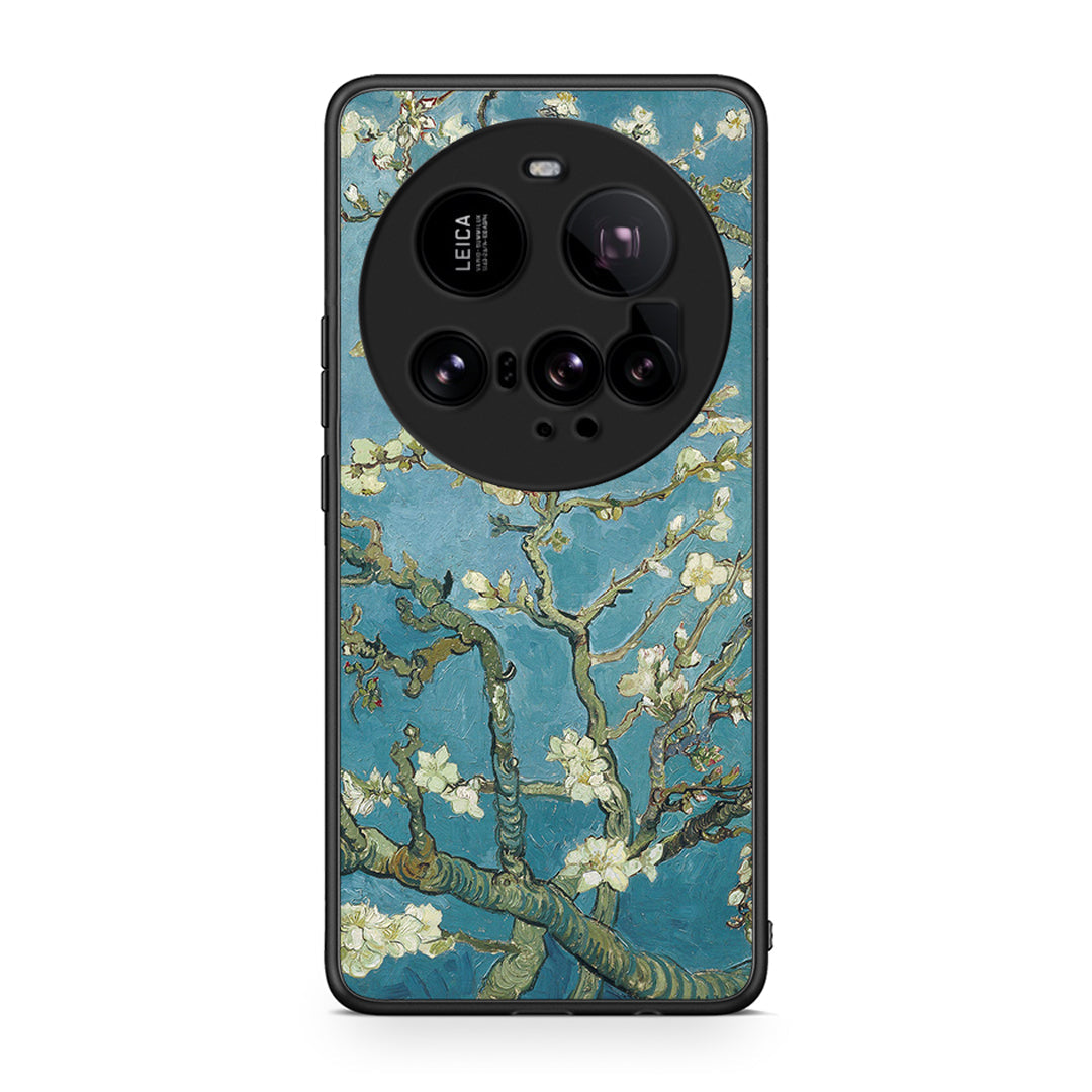 Xiaomi 15 Ultra 5G White Blossoms θήκη από τη Smartfits με σχέδιο στο πίσω μέρος και μαύρο περίβλημα | Smartphone case with colorful back and black bezels by Smartfits