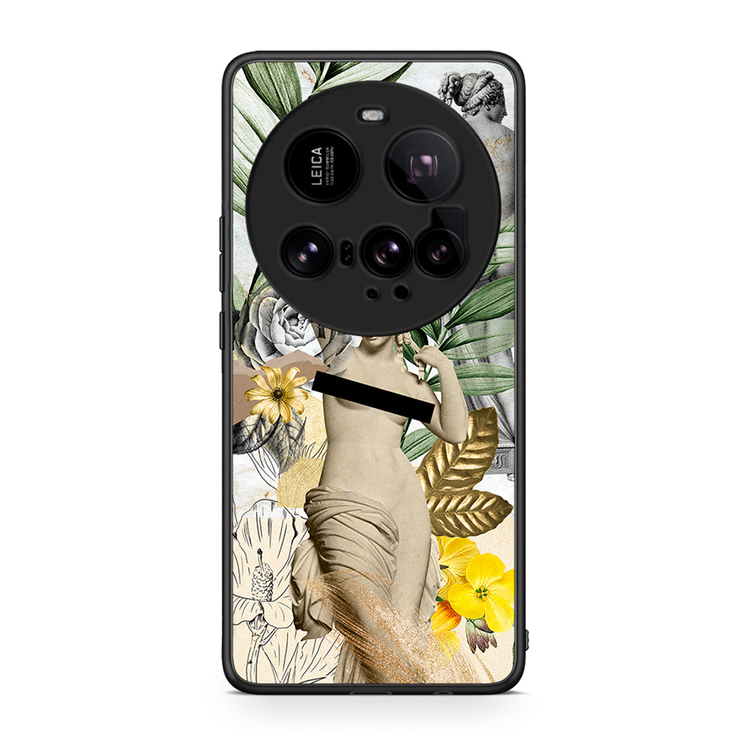 Xiaomi 15 Ultra 5G Woman Statue θήκη από τη Smartfits με σχέδιο στο πίσω μέρος και μαύρο περίβλημα | Smartphone case with colorful back and black bezels by Smartfits