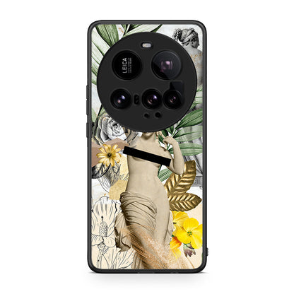 Xiaomi 15 Ultra 5G Woman Statue θήκη από τη Smartfits με σχέδιο στο πίσω μέρος και μαύρο περίβλημα | Smartphone case with colorful back and black bezels by Smartfits