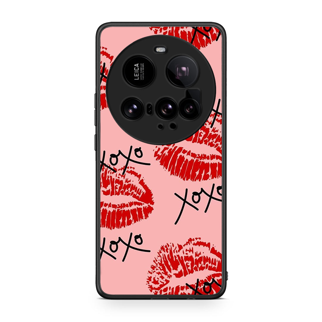 Xiaomi 15 Ultra 5G XOXO Lips θήκη από τη Smartfits με σχέδιο στο πίσω μέρος και μαύρο περίβλημα | Smartphone case with colorful back and black bezels by Smartfits