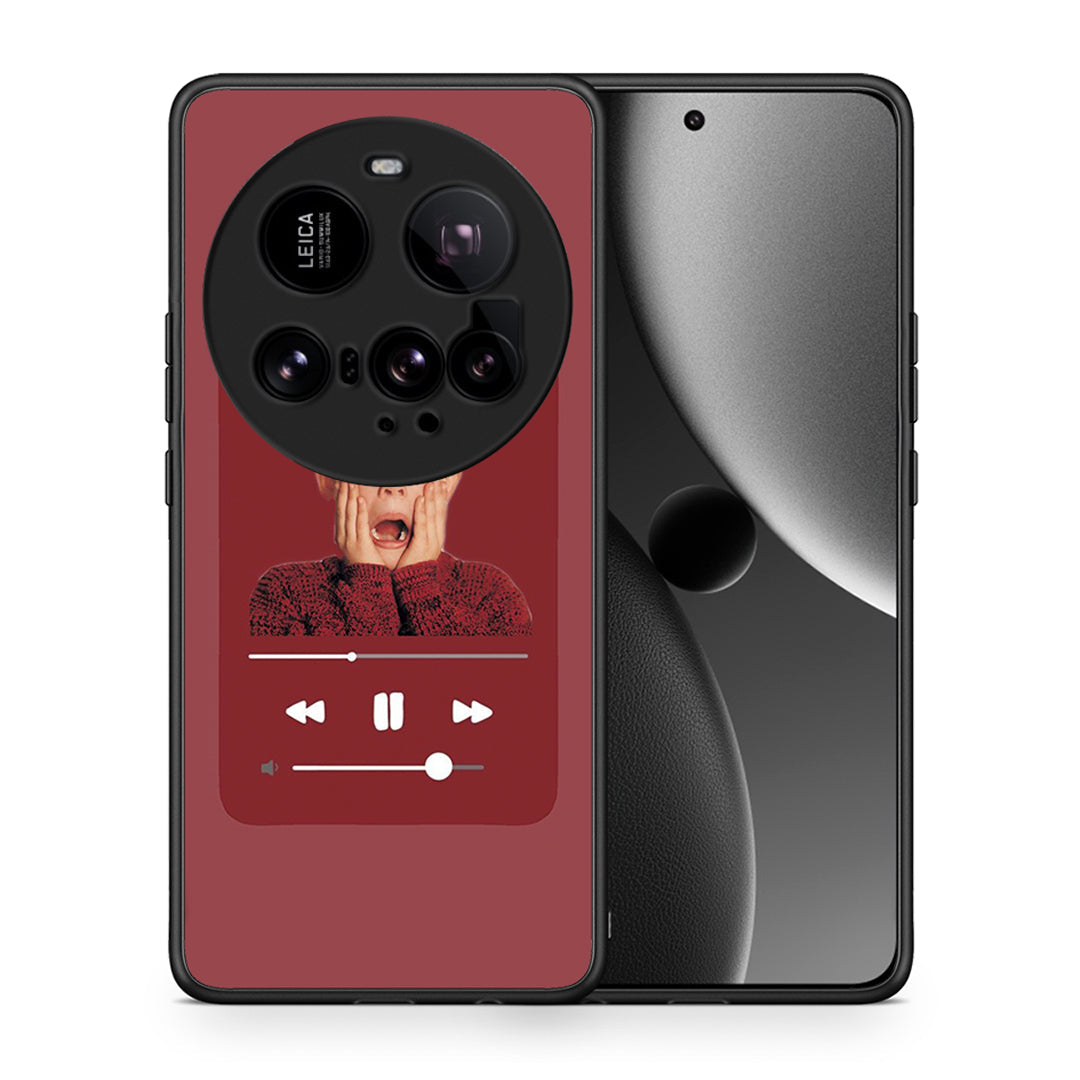 Θήκη Xiaomi 15 Ultra 5G Xmas Alone Music από τη Smartfits με σχέδιο στο πίσω μέρος και μαύρο περίβλημα | Xiaomi 15 Ultra 5G Xmas Alone Music case with colorful back and black bezels