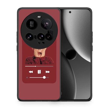 Θήκη Xiaomi 15 Ultra 5G Xmas Alone Music από τη Smartfits με σχέδιο στο πίσω μέρος και μαύρο περίβλημα | Xiaomi 15 Ultra 5G Xmas Alone Music case with colorful back and black bezels