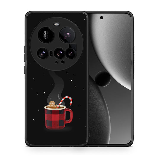 Θήκη Xiaomi 15 Ultra 5G Xmas Bathing από τη Smartfits με σχέδιο στο πίσω μέρος και μαύρο περίβλημα | Xiaomi 15 Ultra 5G Xmas Bathing case with colorful back and black bezels