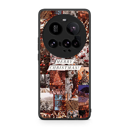 Xiaomi 15 Ultra 5G Xmas Collage θήκη από τη Smartfits με σχέδιο στο πίσω μέρος και μαύρο περίβλημα | Smartphone case with colorful back and black bezels by Smartfits