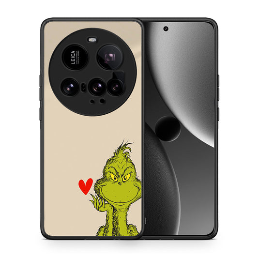 Θήκη Xiaomi 15 Ultra 5G Xmas Grinch από τη Smartfits με σχέδιο στο πίσω μέρος και μαύρο περίβλημα | Xiaomi 15 Ultra 5G Xmas Grinch case with colorful back and black bezels