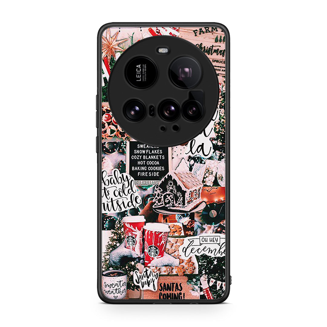 Xiaomi 15 Ultra 5G Xmas Habbits θήκη από τη Smartfits με σχέδιο στο πίσω μέρος και μαύρο περίβλημα | Smartphone case with colorful back and black bezels by Smartfits