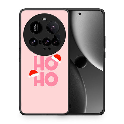 Θήκη Xiaomi 15 Ultra 5G Xmas Ho Ho Ho από τη Smartfits με σχέδιο στο πίσω μέρος και μαύρο περίβλημα | Xiaomi 15 Ultra 5G Xmas Ho Ho Ho case with colorful back and black bezels