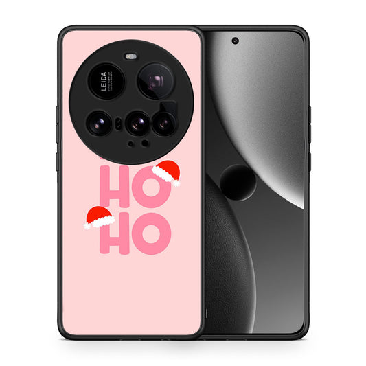 Θήκη Xiaomi 15 Ultra 5G Xmas Ho Ho Ho από τη Smartfits με σχέδιο στο πίσω μέρος και μαύρο περίβλημα | Xiaomi 15 Ultra 5G Xmas Ho Ho Ho case with colorful back and black bezels