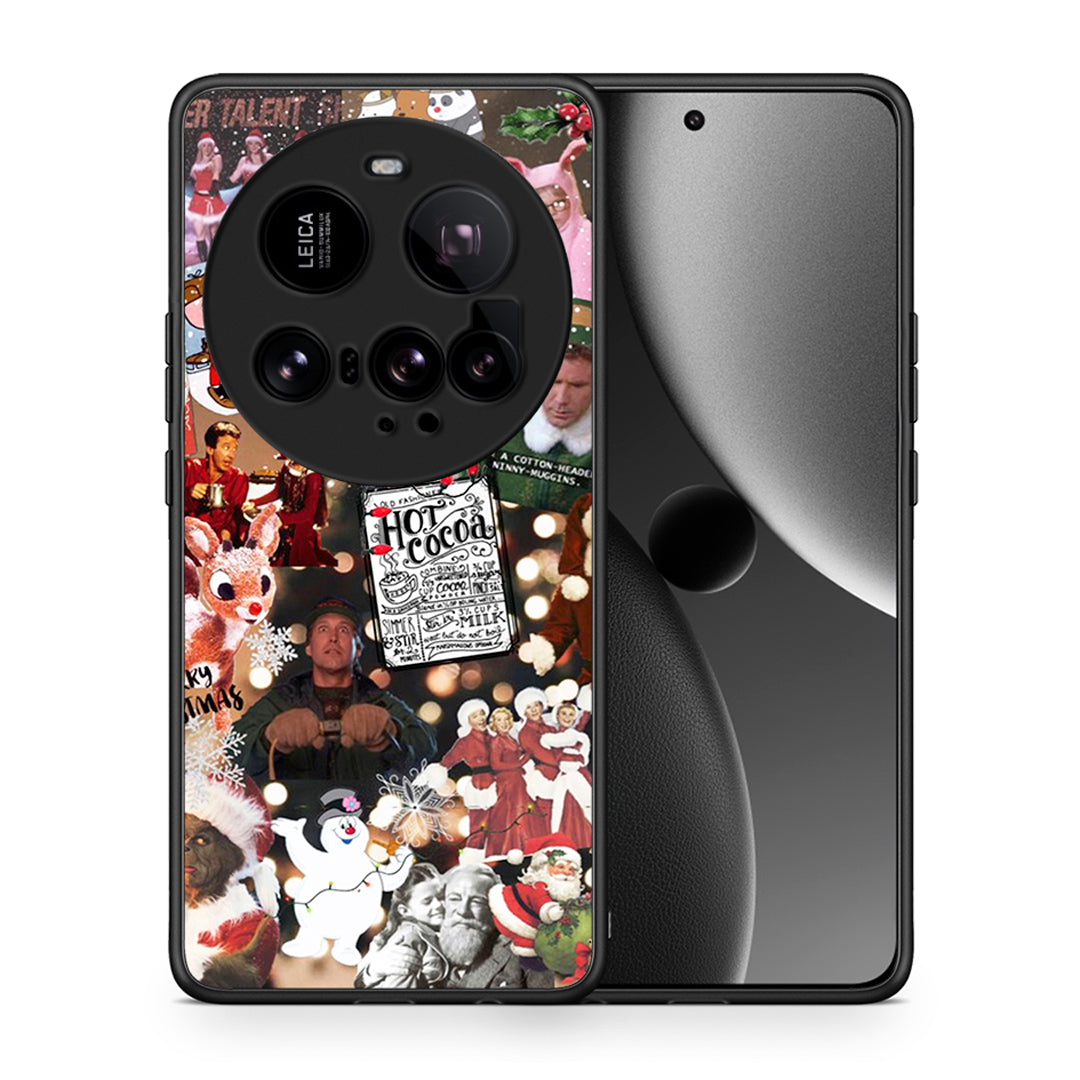 Θήκη Xiaomi 15 Ultra 5G Xmas Movies από τη Smartfits με σχέδιο στο πίσω μέρος και μαύρο περίβλημα | Xiaomi 15 Ultra 5G Xmas Movies case with colorful back and black bezels