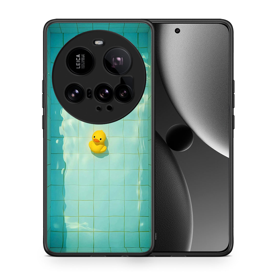 Θήκη Xiaomi 15 Ultra 5G Yellow Duck από τη Smartfits με σχέδιο στο πίσω μέρος και μαύρο περίβλημα | Xiaomi 15 Ultra 5G Yellow Duck case with colorful back and black bezels
