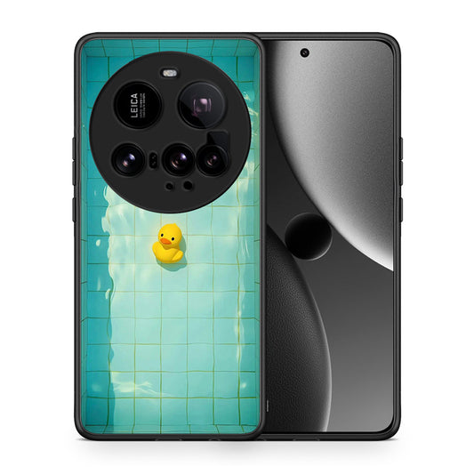 Θήκη Xiaomi 15 Ultra 5G Yellow Duck από τη Smartfits με σχέδιο στο πίσω μέρος και μαύρο περίβλημα | Xiaomi 15 Ultra 5G Yellow Duck case with colorful back and black bezels
