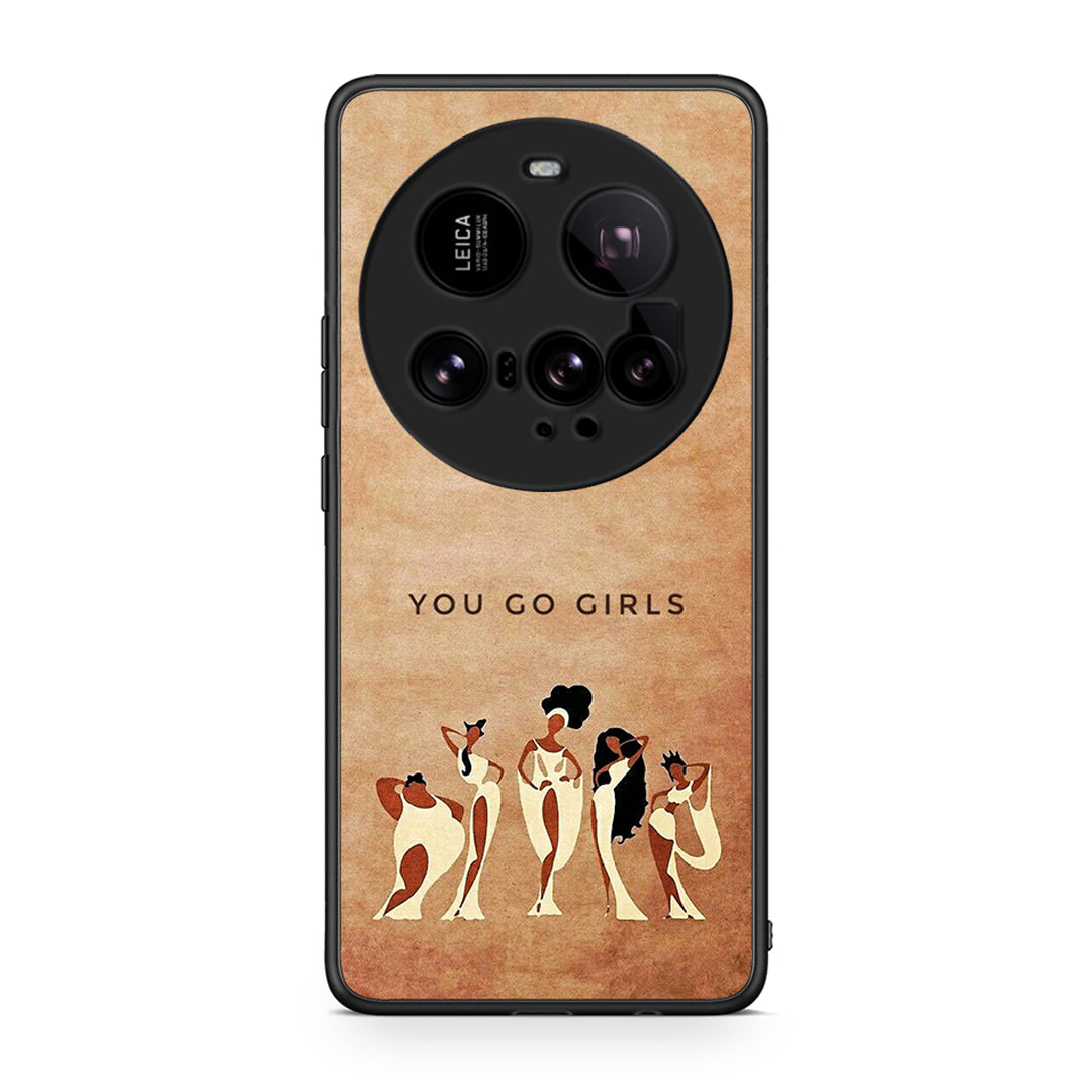 Xiaomi 15 Ultra 5G You Go Girl θήκη από τη Smartfits με σχέδιο στο πίσω μέρος και μαύρο περίβλημα | Smartphone case with colorful back and black bezels by Smartfits