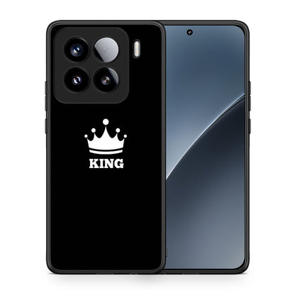 Θήκη Xiaomi 15 King Valentine από τη Smartfits με σχέδιο στο πίσω μέρος και μαύρο περίβλημα | Xiaomi 15 King Valentine case with colorful back and black bezels