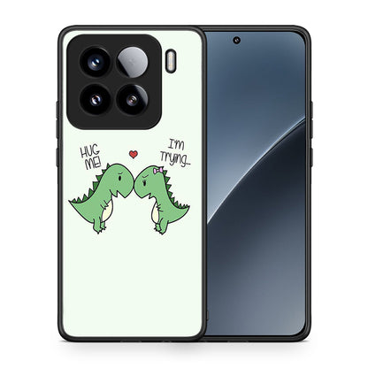 Θήκη Xiaomi 15 Rex Valentine από τη Smartfits με σχέδιο στο πίσω μέρος και μαύρο περίβλημα | Xiaomi 15 Rex Valentine case with colorful back and black bezels