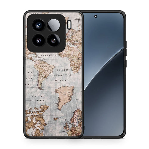 World Map - Xiaomi 15 θήκη