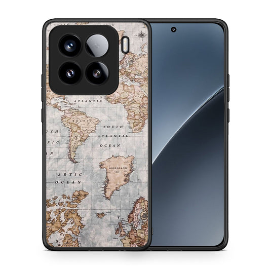 World Map - Xiaomi 15 θήκη
