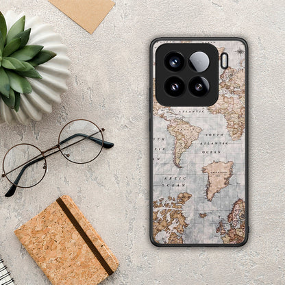 World Map - Xiaomi 15 θήκη