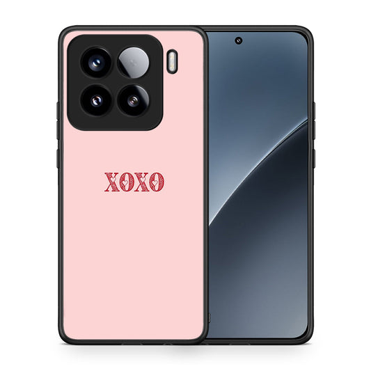 Θήκη Xiaomi 15 XOXO Love από τη Smartfits με σχέδιο στο πίσω μέρος και μαύρο περίβλημα | Xiaomi 15 XOXO Love case with colorful back and black bezels