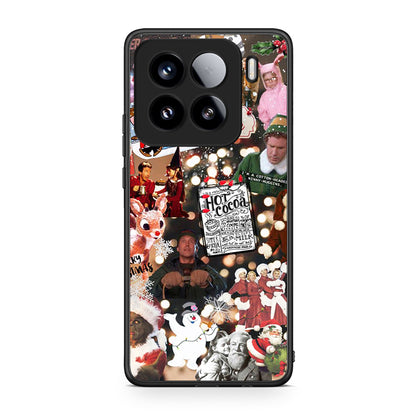 Xiaomi 15 Xmas Movies θήκη από τη Smartfits με σχέδιο στο πίσω μέρος και μαύρο περίβλημα | Smartphone case with colorful back and black bezels by Smartfits