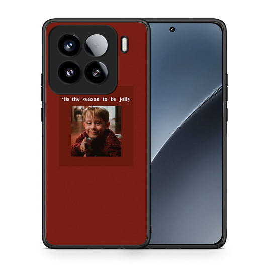 Θήκη Xiaomi 15 Xmas Ultimate Spirit από τη Smartfits με σχέδιο στο πίσω μέρος και μαύρο περίβλημα | Xiaomi 15 Xmas Ultimate Spirit case with colorful back and black bezels