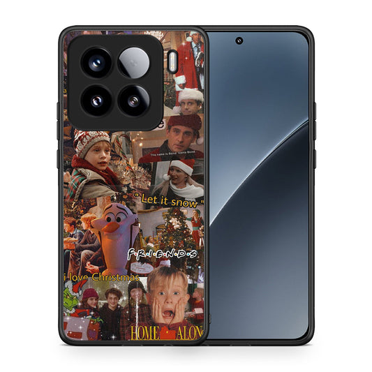 Θήκη Xiaomi 15 Xmas Wishes από τη Smartfits με σχέδιο στο πίσω μέρος και μαύρο περίβλημα | Xiaomi 15 Xmas Wishes case with colorful back and black bezels