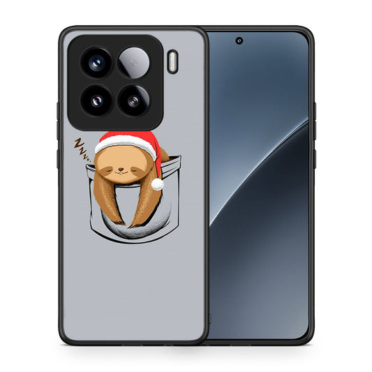 Θήκη Xiaomi 15 Xmas Zzzz από τη Smartfits με σχέδιο στο πίσω μέρος και μαύρο περίβλημα | Xiaomi 15 Xmas Zzzz case with colorful back and black bezels