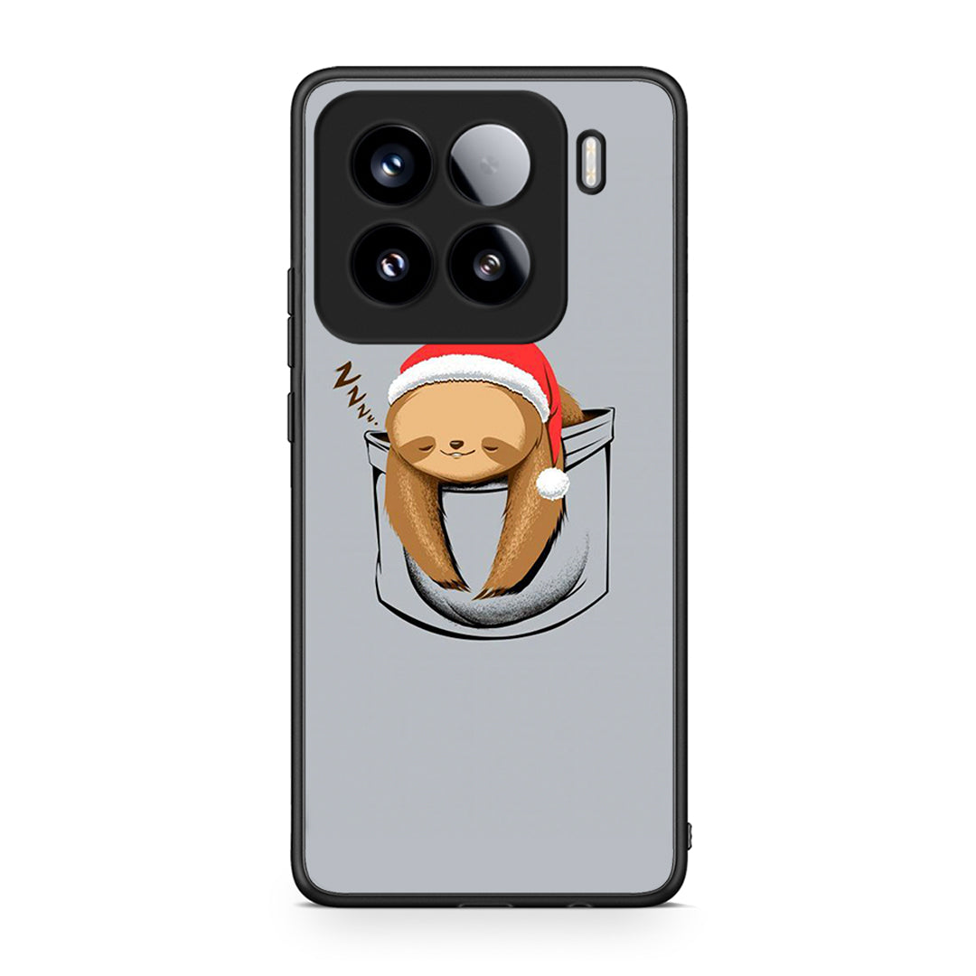 Xiaomi 15 Xmas Zzzz θήκη από τη Smartfits με σχέδιο στο πίσω μέρος και μαύρο περίβλημα | Smartphone case with colorful back and black bezels by Smartfits