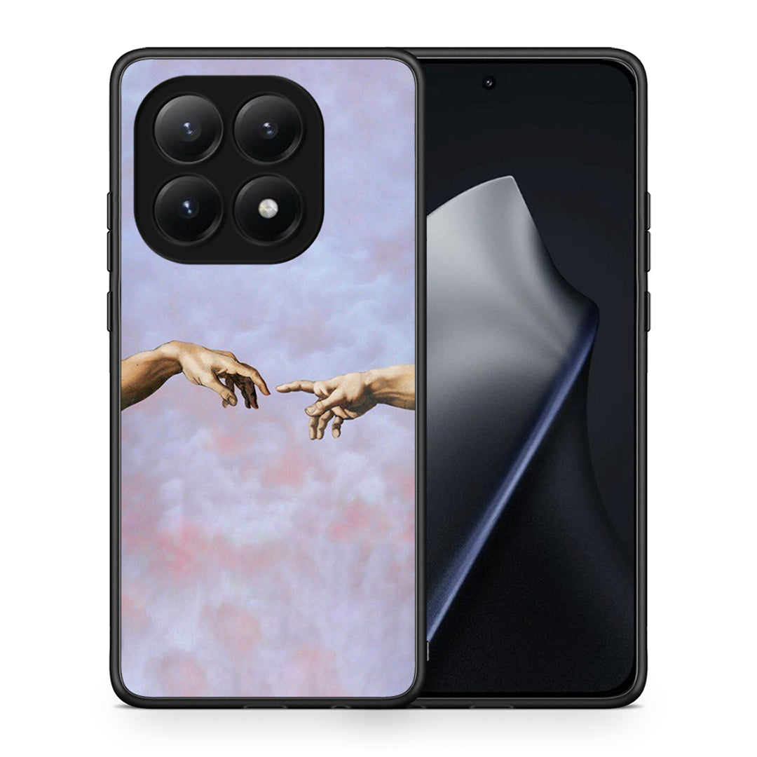 Θήκη Xiaomi 15T Adam Hand από τη Smartfits με σχέδιο στο πίσω μέρος και μαύρο περίβλημα | Xiaomi 15T Adam Hand case with colorful back and black bezels