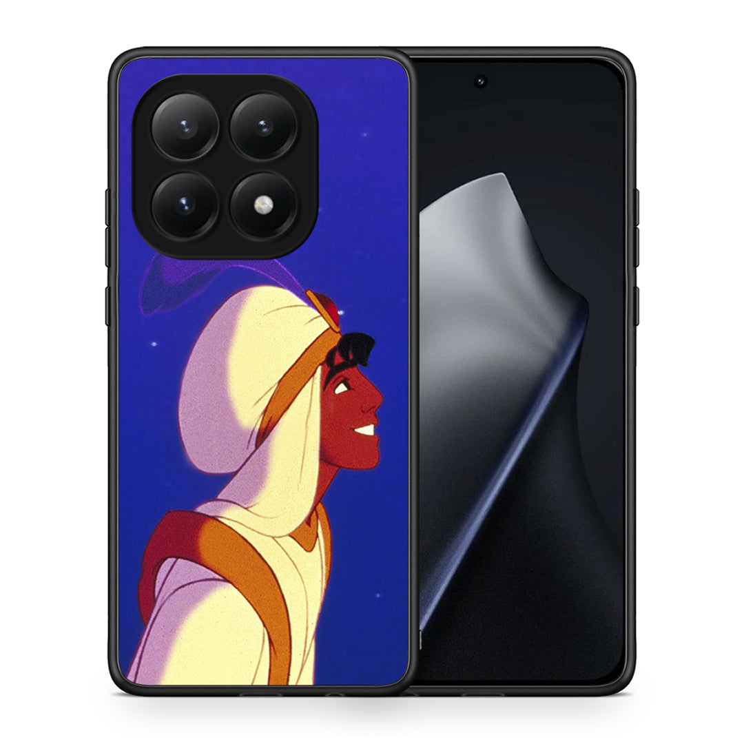 Θήκη Xiaomi 15T Alladin And Jasmine Love 1 από τη Smartfits με σχέδιο στο πίσω μέρος και μαύρο περίβλημα | Xiaomi 15T Alladin And Jasmine Love 1 case with colorful back and black bezels