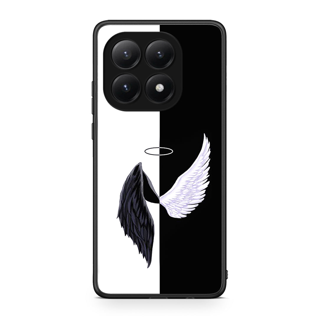 Xiaomi 15T Angels Demons θήκη από τη Smartfits με σχέδιο στο πίσω μέρος και μαύρο περίβλημα | Smartphone case with colorful back and black bezels by Smartfits