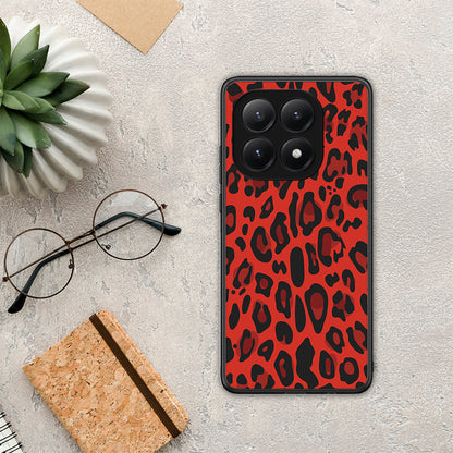 Animal Red Leopard - Xiaomi 15T θήκη