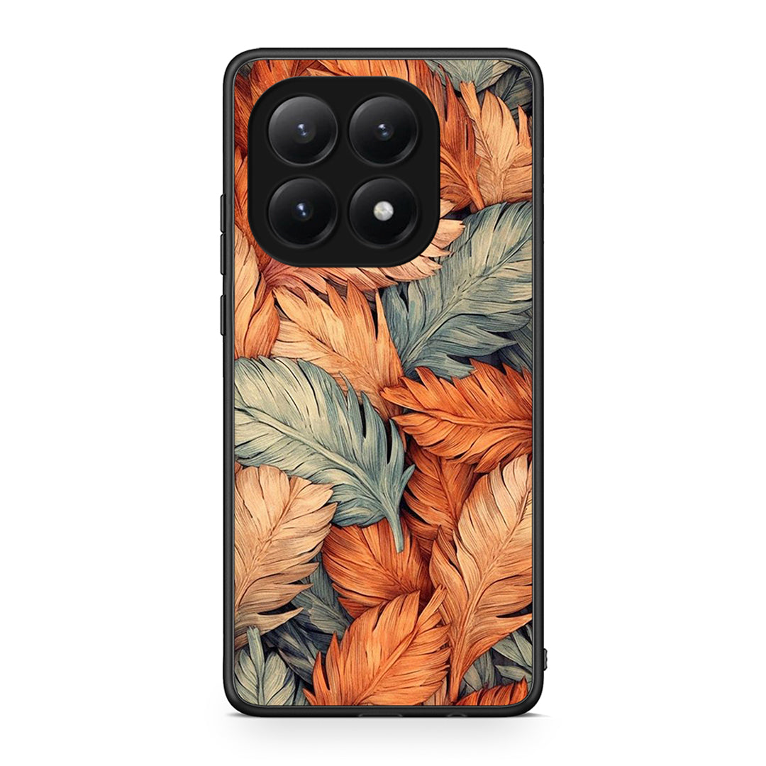 Xiaomi 15T Autumn Leaves Θήκη από τη Smartfits με σχέδιο στο πίσω μέρος και μαύρο περίβλημα | Smartphone case with colorful back and black bezels by Smartfits