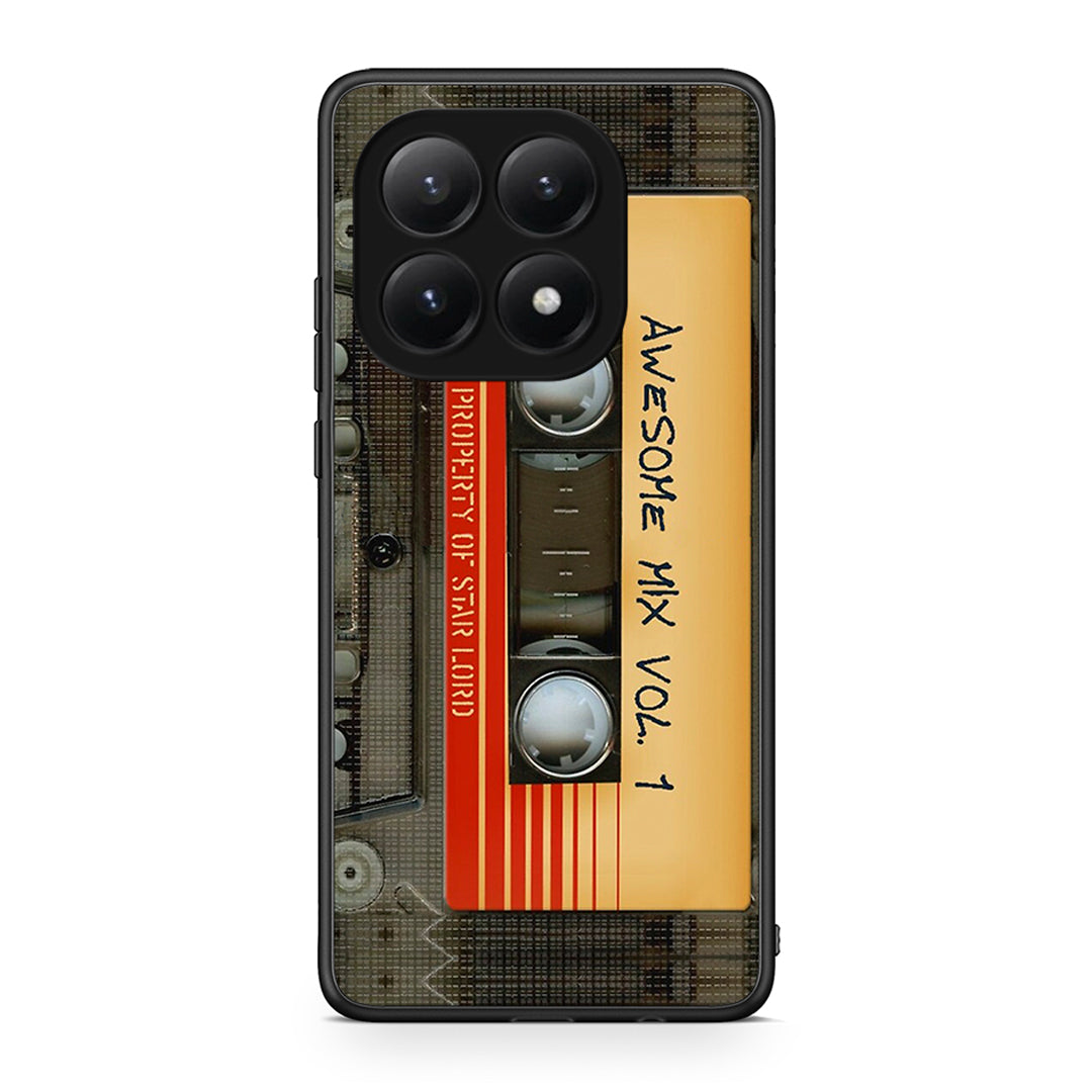 Xiaomi 15T Awesome Mix θήκη από τη Smartfits με σχέδιο στο πίσω μέρος και μαύρο περίβλημα | Smartphone case with colorful back and black bezels by Smartfits