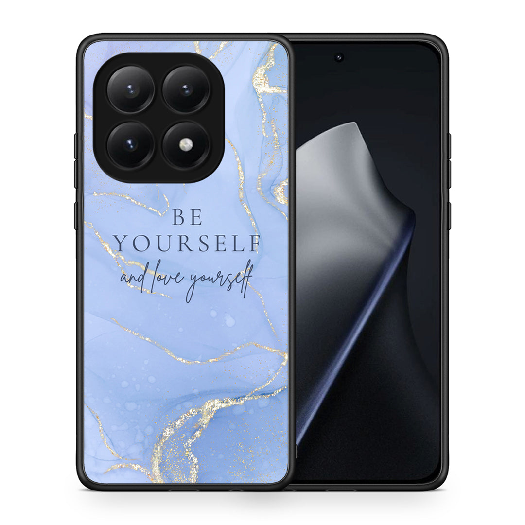 Θήκη Xiaomi 15T Be Yourself από τη Smartfits με σχέδιο στο πίσω μέρος και μαύρο περίβλημα | Xiaomi 15T Be Yourself case with colorful back and black bezels