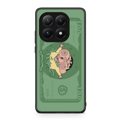 Xiaomi 15T Big Money Θήκη Αγίου Βαλεντίνου από τη Smartfits με σχέδιο στο πίσω μέρος και μαύρο περίβλημα | Smartphone case with colorful back and black bezels by Smartfits