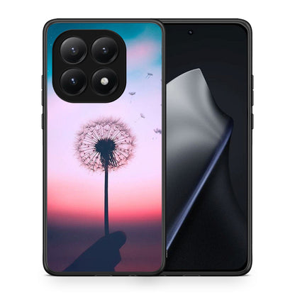 Θήκη Xiaomi 15T Wish Boho από τη Smartfits με σχέδιο στο πίσω μέρος και μαύρο περίβλημα | Xiaomi 15T Wish Boho case with colorful back and black bezels
