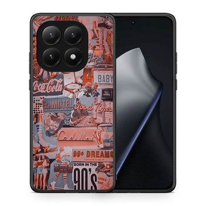 Θήκη Xiaomi 15T Born In 90s από τη Smartfits με σχέδιο στο πίσω μέρος και μαύρο περίβλημα | Xiaomi 15T Born In 90s case with colorful back and black bezels