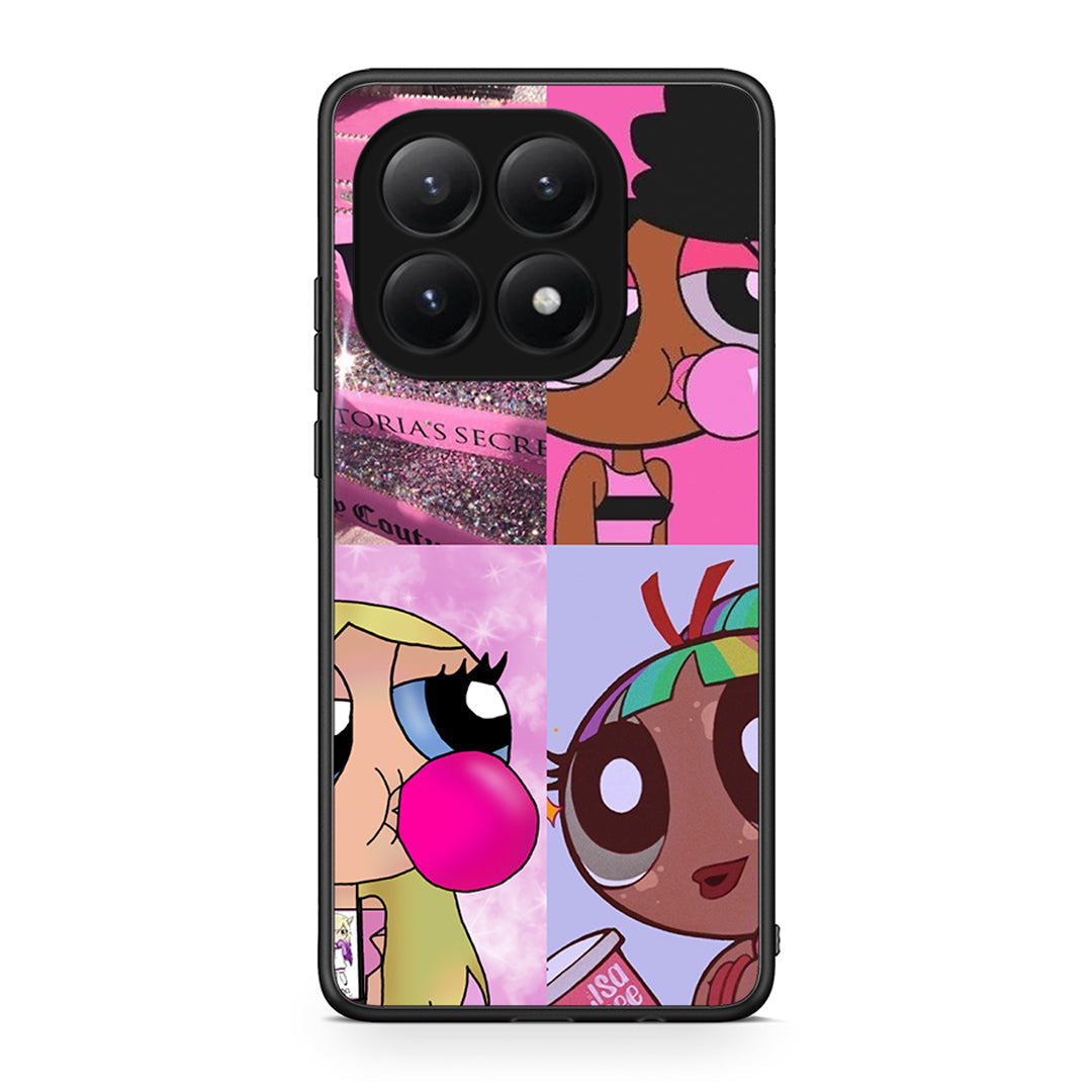 Xiaomi 15T Bubble Girls Θήκη Αγίου Βαλεντίνου από τη Smartfits με σχέδιο στο πίσω μέρος και μαύρο περίβλημα | Smartphone case with colorful back and black bezels by Smartfits