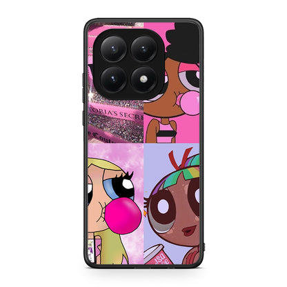 Xiaomi 15T Bubble Girls Θήκη Αγίου Βαλεντίνου από τη Smartfits με σχέδιο στο πίσω μέρος και μαύρο περίβλημα | Smartphone case with colorful back and black bezels by Smartfits
