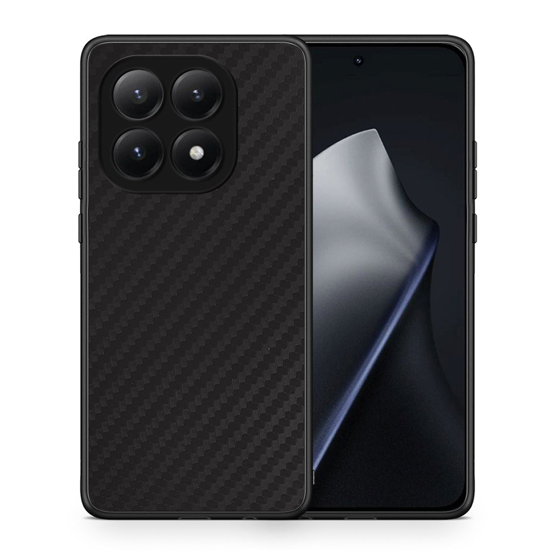 Θήκη Xiaomi 15T Carbon Black από τη Smartfits με σχέδιο στο πίσω μέρος και μαύρο περίβλημα | Xiaomi 15T Carbon Black case with colorful back and black bezels