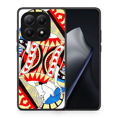 Θήκη Xiaomi 15T Card Love από τη Smartfits με σχέδιο στο πίσω μέρος και μαύρο περίβλημα | Xiaomi 15T Card Love case with colorful back and black bezels