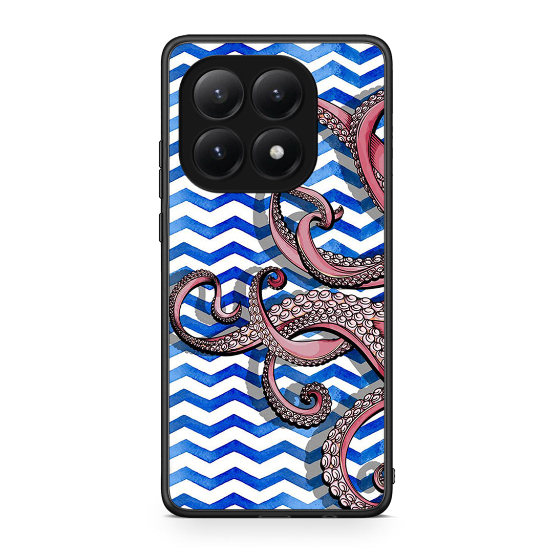 Xiaomi 15T Chevron Devilfish θήκη από τη Smartfits με σχέδιο στο πίσω μέρος και μαύρο περίβλημα | Smartphone case with colorful back and black bezels by Smartfits