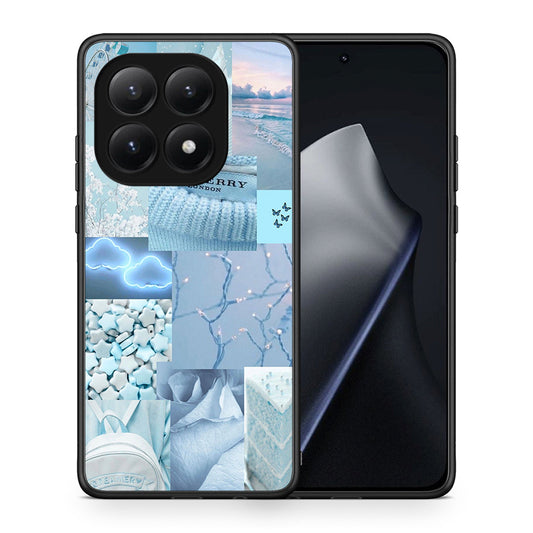 Θήκη Xiaomi 15T Ciel Aesthetic Collage από τη Smartfits με σχέδιο στο πίσω μέρος και μαύρο περίβλημα | Xiaomi 15T Ciel Aesthetic Collage case with colorful back and black bezels