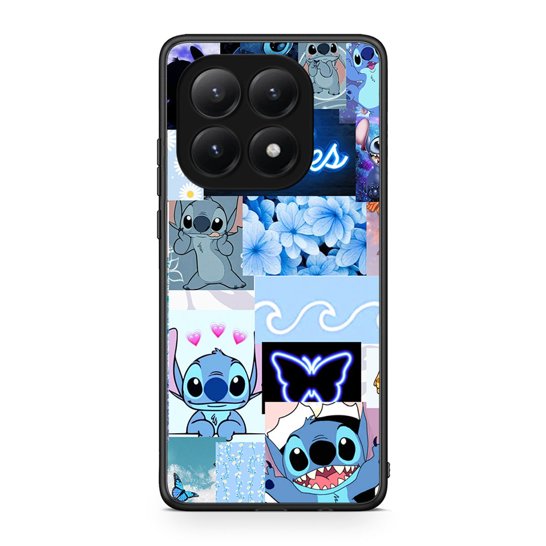 Xiaomi 15T Collage Good Vibes Θήκη Αγίου Βαλεντίνου από τη Smartfits με σχέδιο στο πίσω μέρος και μαύρο περίβλημα | Smartphone case with colorful back and black bezels by Smartfits
