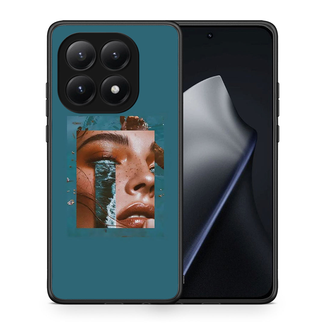 Θήκη Xiaomi 15T Cry An Ocean από τη Smartfits με σχέδιο στο πίσω μέρος και μαύρο περίβλημα | Xiaomi 15T Cry An Ocean case with colorful back and black bezels