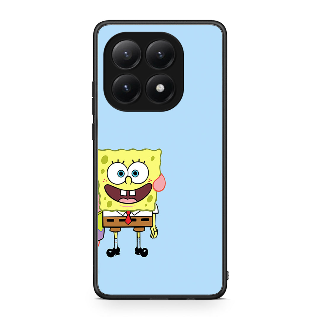 Xiaomi 15T Friends Bob θήκη από τη Smartfits με σχέδιο στο πίσω μέρος και μαύρο περίβλημα | Smartphone case with colorful back and black bezels by Smartfits