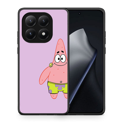 Θήκη Xiaomi 15T Friends Patrick από τη Smartfits με σχέδιο στο πίσω μέρος και μαύρο περίβλημα | Xiaomi 15T Friends Patrick case with colorful back and black bezels