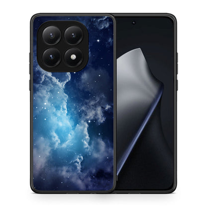 Θήκη Xiaomi 15T Blue Sky Galaxy από τη Smartfits με σχέδιο στο πίσω μέρος και μαύρο περίβλημα | Xiaomi 15T Blue Sky Galaxy case with colorful back and black bezels