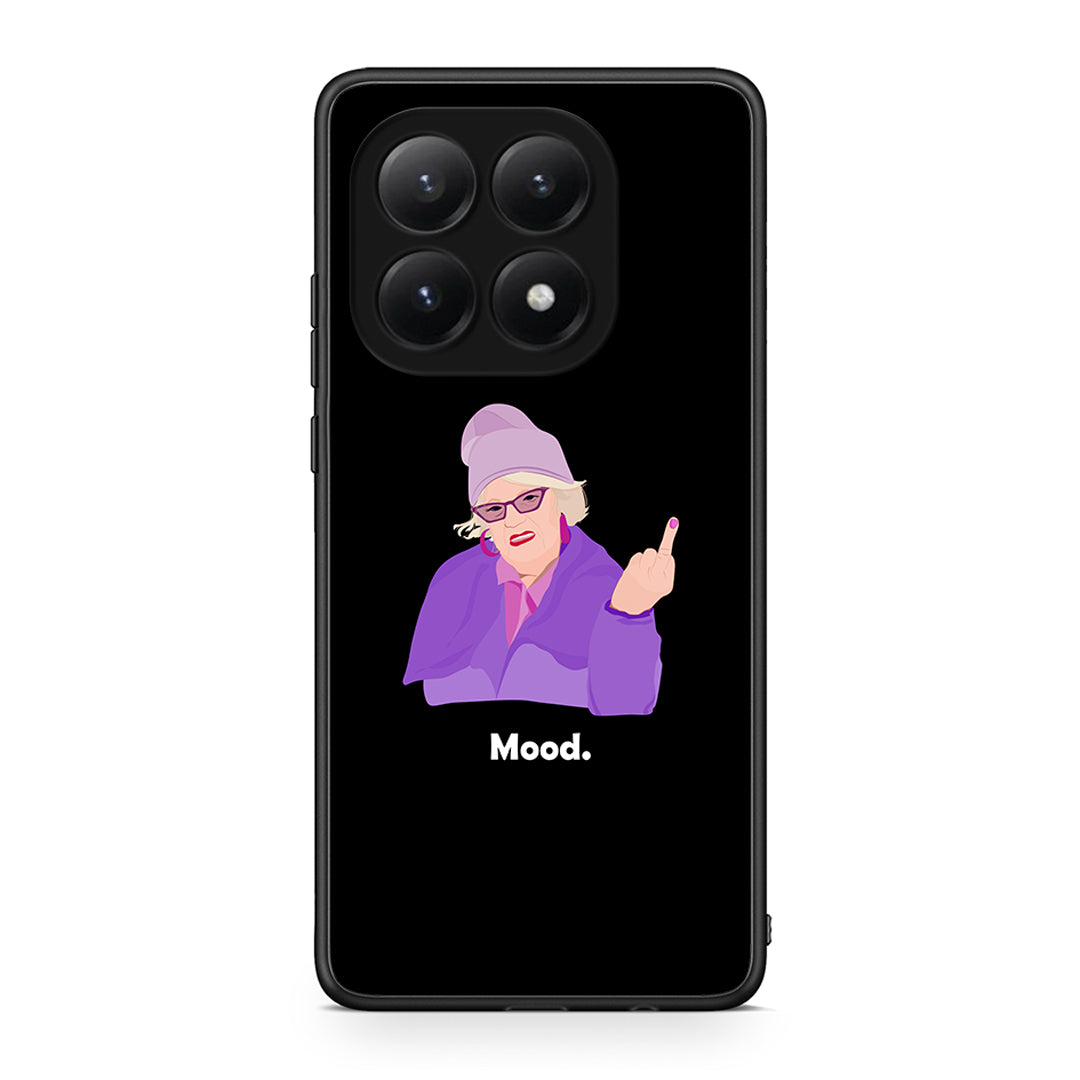 Xiaomi 15T Grandma Mood Black θήκη από τη Smartfits με σχέδιο στο πίσω μέρος και μαύρο περίβλημα | Smartphone case with colorful back and black bezels by Smartfits